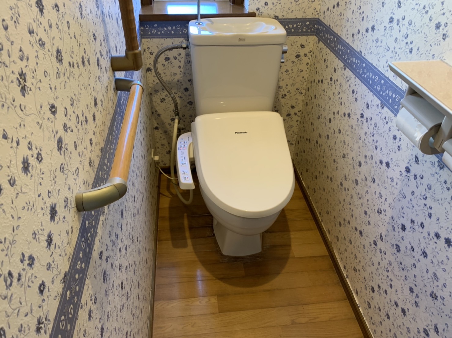 明るく使い勝手の良いトイレに